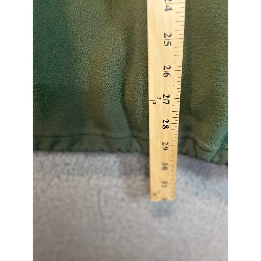 Ducks Unlimited Fleece Jacket Mens 2XL‎ Green Long Sleeve Pullover 1/4 Zip - Picture 4 of 6